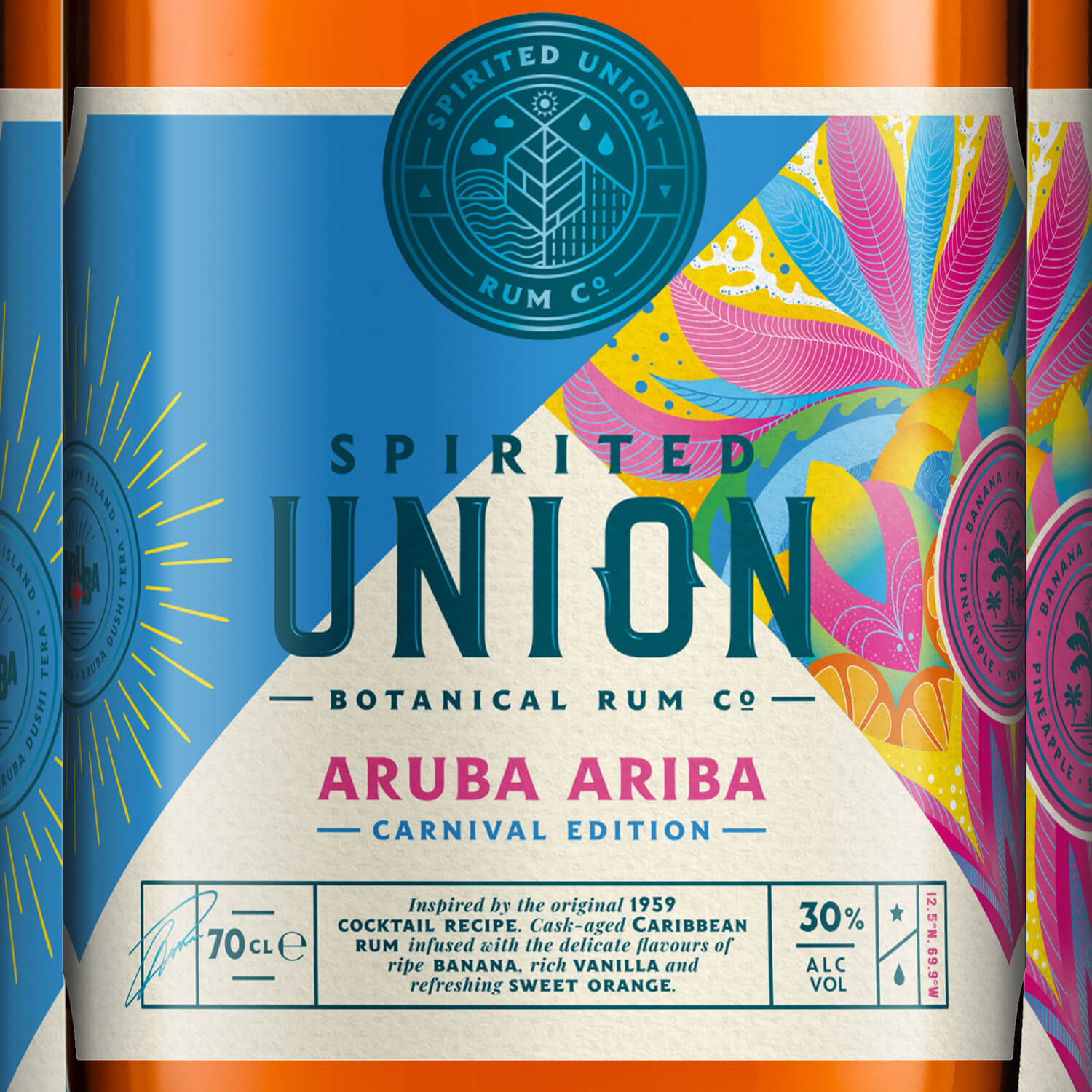 Mutiny Agency Spirited Union Distillery Brand & Packaging